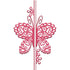 Lock-Itz Flutterby Dies / Suaje de Corte de Mariposa Descontinuado LDRS Creative