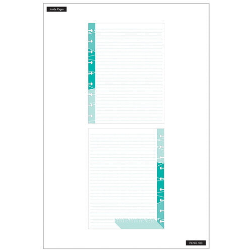 Happy Planner Wellness Medium Notebook / Planificador Mediano Bienestar Descontinuado Me &amp; My Big Ideas