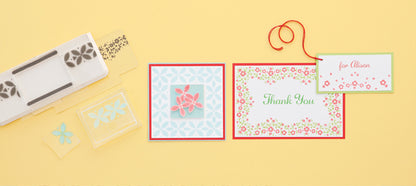 Stamp Around the Page Scrolls &amp; Boughs / Sellos para Marcar Alrededor de la Página Descontinuado Martha Stewart