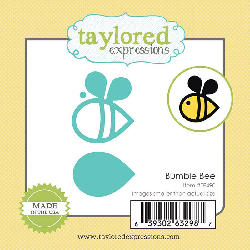 Bee Shape Die / Troquel en Forma de Abeja Descontinuado Taylored Expressions
