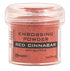 Red Cinnabar Embossing Powder / Polvos de Realce Linea Rojo Descontinuado Ranger