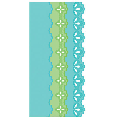 Classic Triple Scallop Dies and Emboss / Suaje y Realce Triple Onda Descontinuado Spellbinders