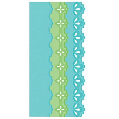 Classic Triple Scallop Dies and Emboss / Suaje y Realce Triple Onda Descontinuado Spellbinders