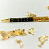 My Prima Planner Collection Pen Golden Heart / Bolígrafo de Tinta Azul con Detalles Dorados Descontinuado Prima Marketing