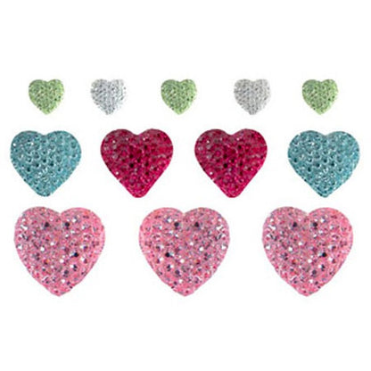 Love Struck Collection Heart Gumdrop Brads / Tachuelas de Corazones Descontinuado We R Memory Keepers