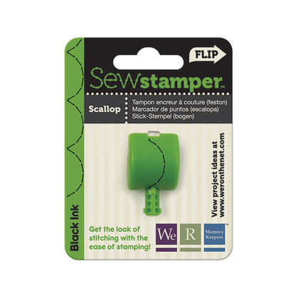 Scallop Sew Stamper / Cabezal para Estampar Onditas Descontinuado We R Memory Keepers
