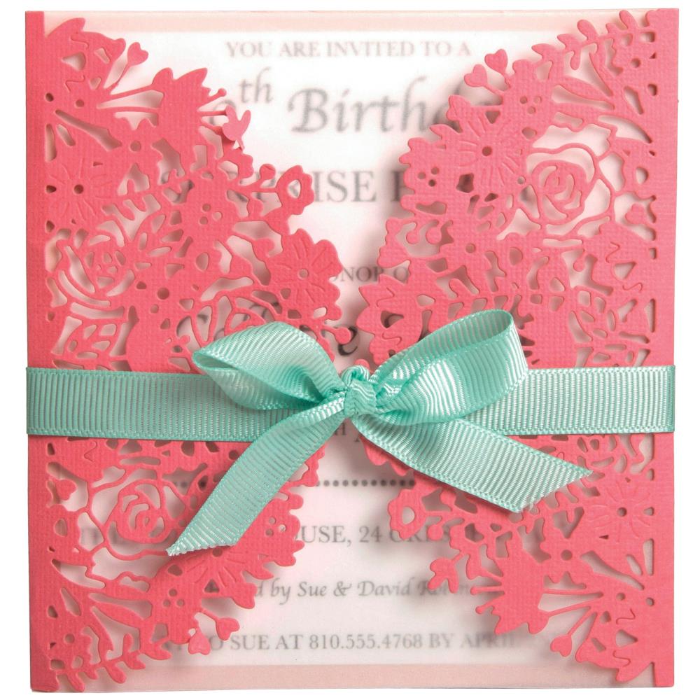 Thinlits Dies Floral Edges / Suaje Floral Descontinuado Sizzix