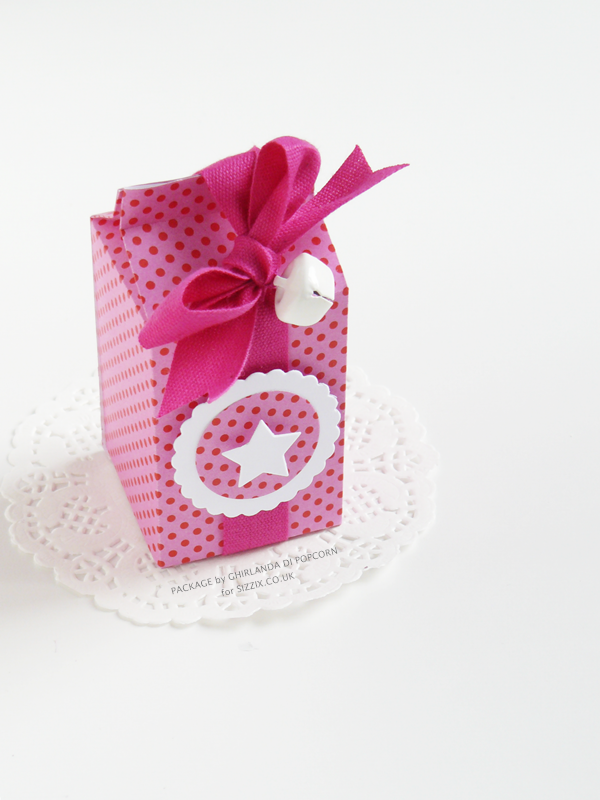 Milk Carton Box / Suaje de Cajita de Leche Descontinuado Sizzix