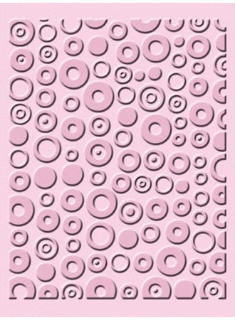 Embossing Folder Spots &amp; Dots / Folder de Grabado Puntos Descontinuado Cuttlebug