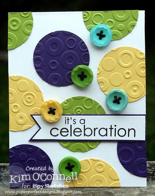 Embossing Folder Spots &amp; Dots / Folder de Grabado Puntos Descontinuado Cuttlebug