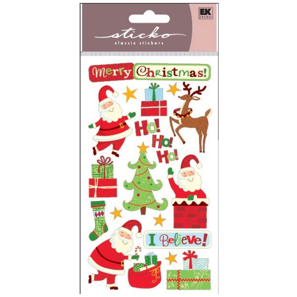Santa Claus Stickers / Estampas Santa Claus Descontinuado Sticko