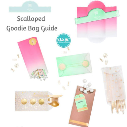 Scalloped Goodie Bag Guide / Herramienta para Hacer Bolsas de Regalo Herramientas We R Memory Keepers