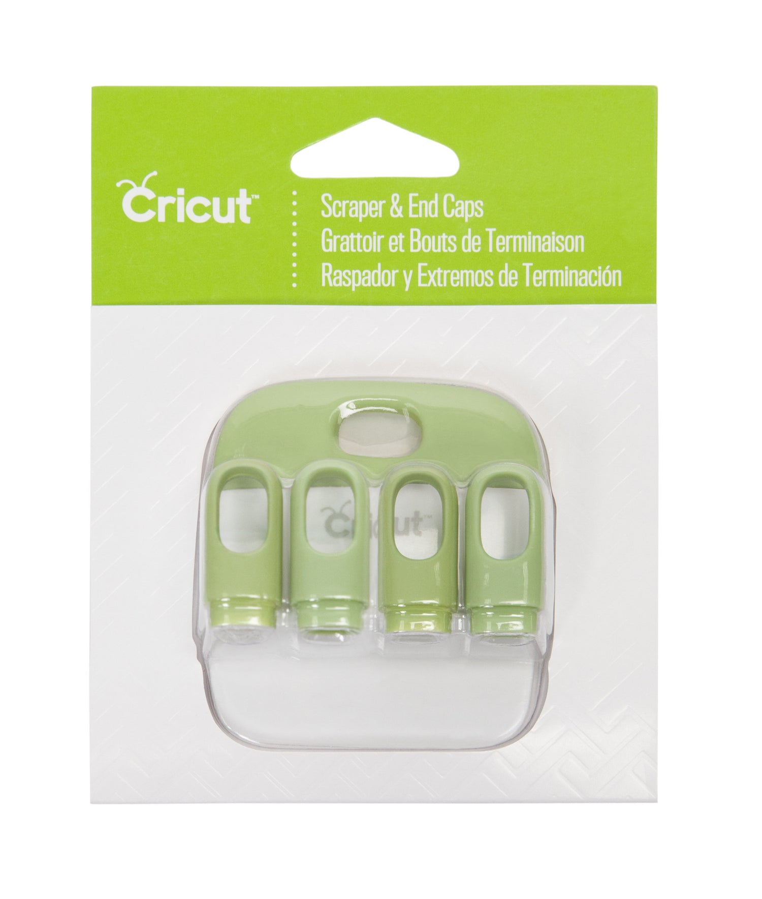 Scraper &amp; End Caps / Espátula Raspadora y Extremos Descontinuado Cricut