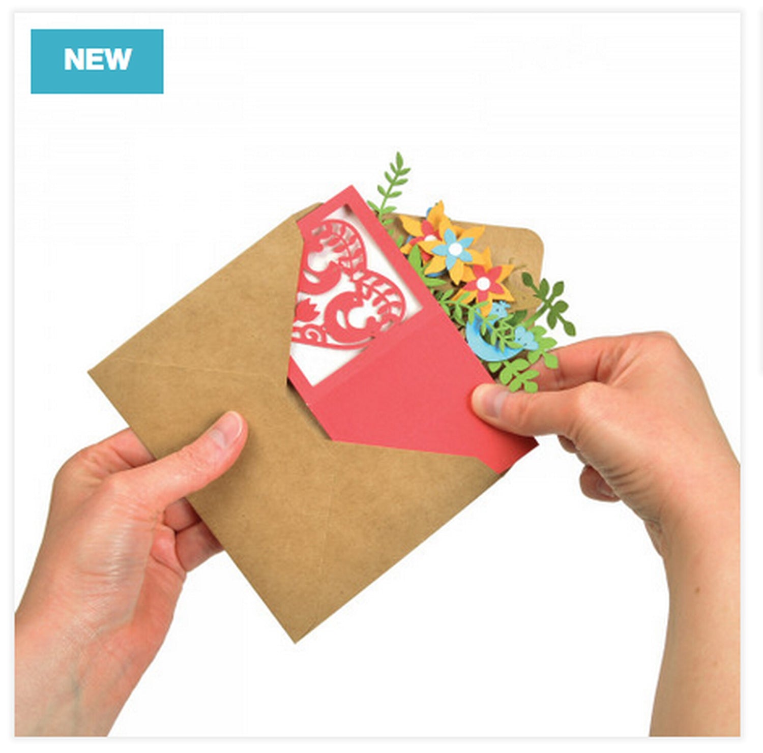 Thinlits Card In A Box ChristmasDie / Suaje Tarjeta Cajiita Descontinuado Sizzix