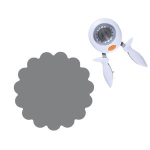 Seal of Approval Large Easy Squeeze Punch / Perforadora Redondeadora de Estampita Grande Descontinuado Fiskars