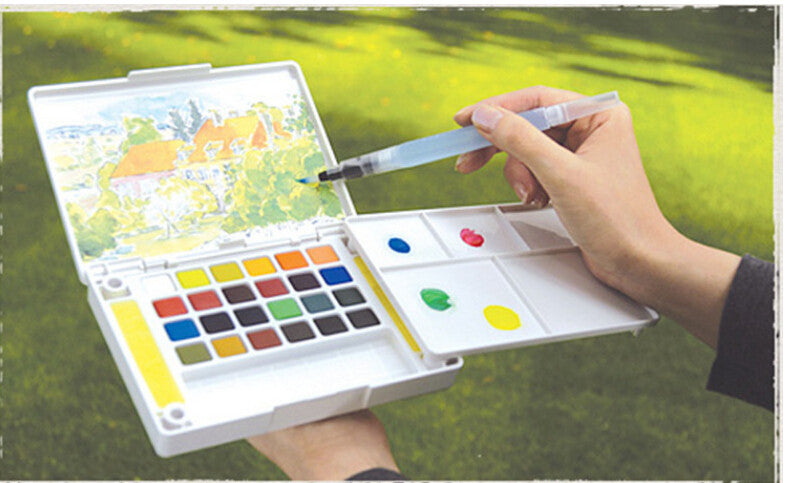 Self Moistening Art Brush / Pincel Rellenable de Agua Descontinuado Sakura