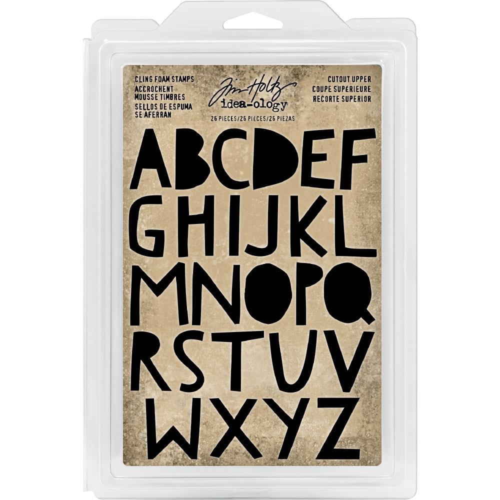 Tim Holtz Foam Craft Stamps / Sellos de Letras Descontinuado Tim Holtz