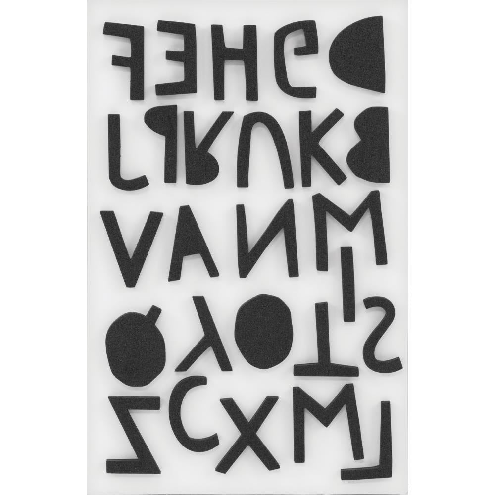 Tim Holtz Foam Craft Stamps / Sellos de Letras Descontinuado Tim Holtz