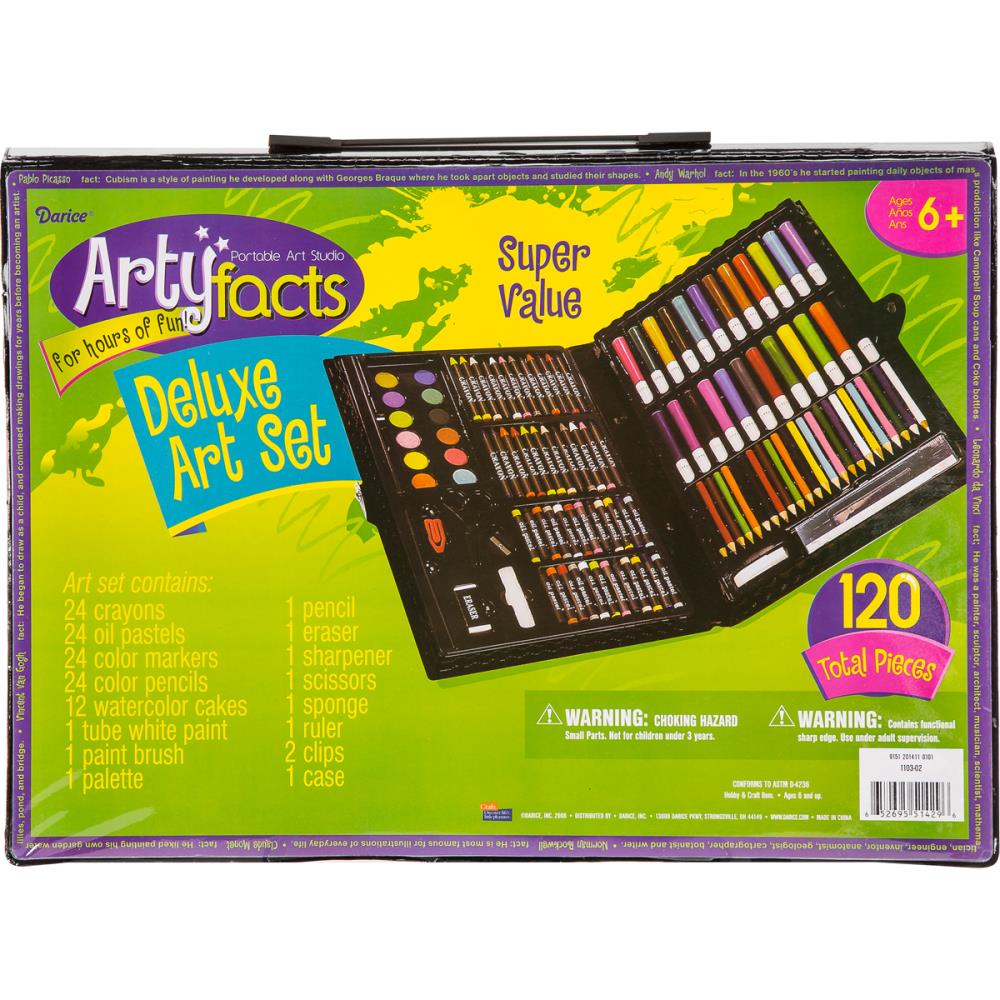 Portafolio Artyfacts Super Value Portable Art Sudio (120) Descontinuado Darice