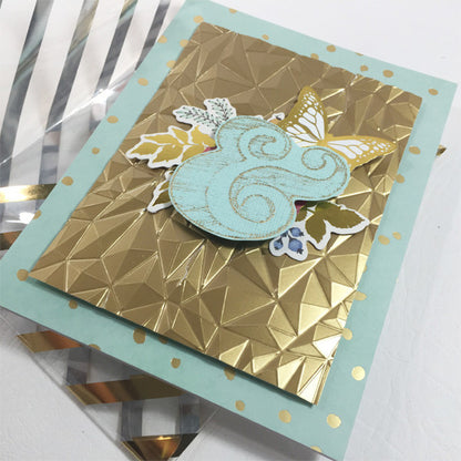 Sheets of Heatwavefoil 5 Colors / 30 Hojas de Aluminio Reactivo de Colores Foil We R Memory Keepers