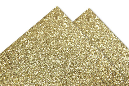 Gold Glitter Adhesive Cardstock / Cartulina Adhesiva Dorada con Brillitos Descontinuado Darice