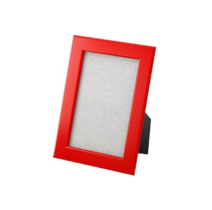 Nyttja Red Picture Frame 13 X 18 cm / 2  Portaretratos 13 x 18 cm Descontinuado IKEA