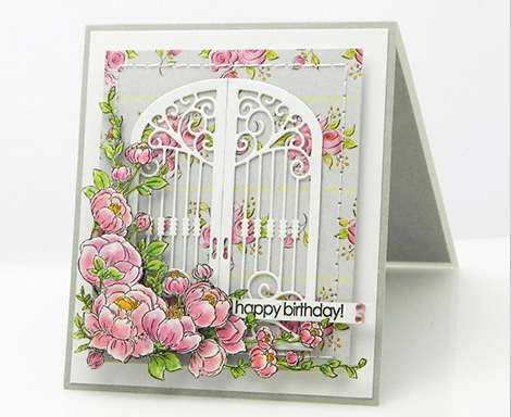 Gothic Gate Die / Suaje de Puerta Gótica Descontinuado Penny Black