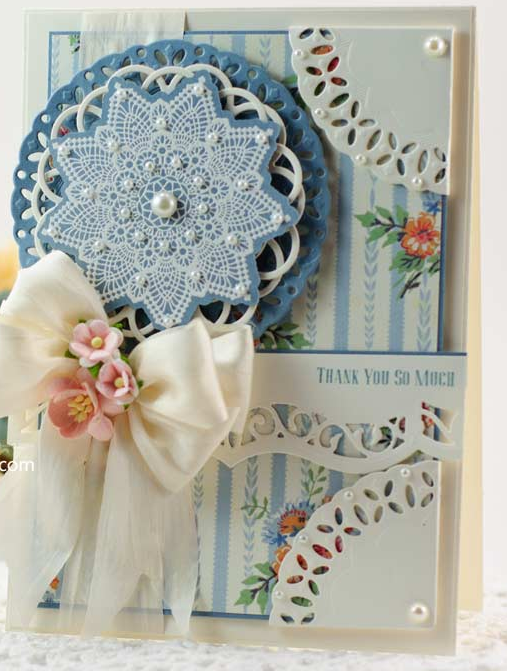 Nestabilities Decorative Elements Dies Delightful Circles / Suajes de Corte y Realce Circulos Descontinuado Spellbinders