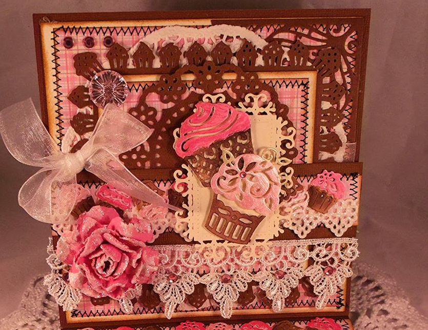 Cupcake Die / Suaje de Cupcake Descontinuado Cottage Cutz