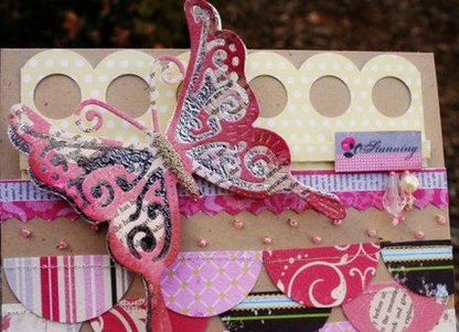 Exotic Butterfly Die / Suaje de Mariposa Descontinuado Cheery Lynn Designs