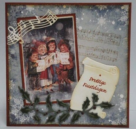 Musical Stave Cutting Die / Suaje de Notas Musicales Descontinuado Amy Design