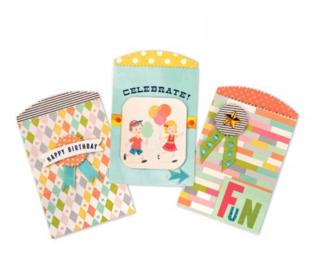 Thinlits Die Set Mini Favor Bag / Set de Suajes para Bolsitas Descontinuado Sizzix