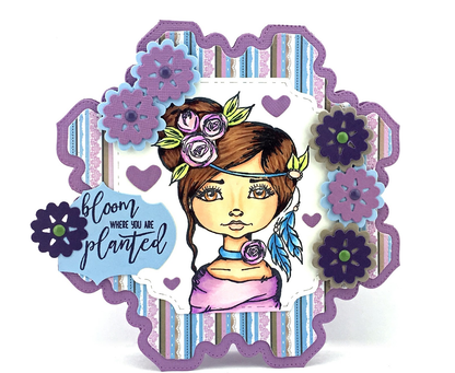 Build a Card Heart Felt Dies / Suaje de Corte de Cupido Descontinuado LDRS Creative