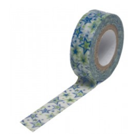 Washi Tape Oh My Stars Boy / Cinta Adhesiva Descontinuado Queen&amp;Co