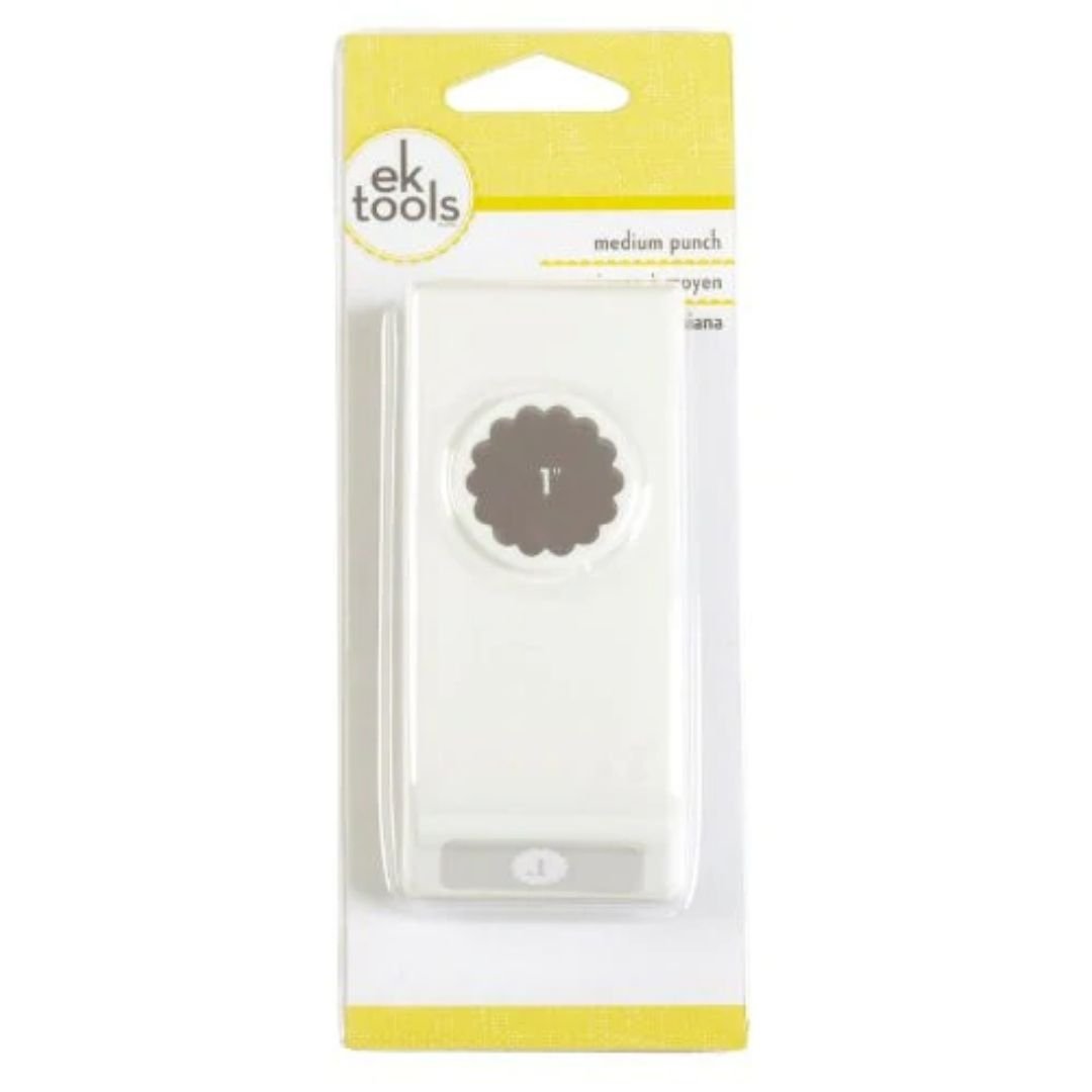 Slim Punch Scalloped Circle 1" / Perforadora de CÃrculo de Escalopa 2.5 cm Perforadoras Ek Success