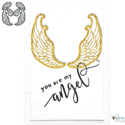 Angel Wings Die Cut / Suaje Alas de Ángel Descontinuado Darice