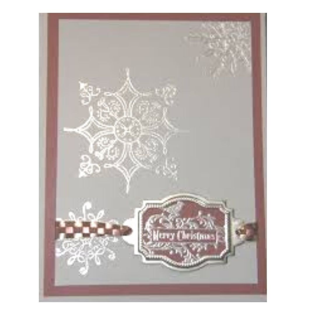 Silver Embossing Powder / Polvos de Realce Plata Polvos de Embossing Ranger