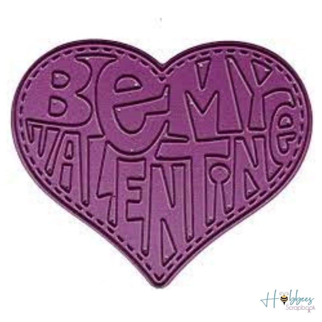 Be My Valentine Heart Die / Suaje de Corazon de San Valentin Dados de Corte / Suajes / Troqueles Cheery Lynn Designs