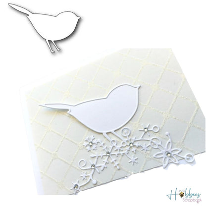 Elodee Bird Backgraound Die / Suaje de Corte Pájaro Dados de Corte / Suajes / Troqueles Memory Box