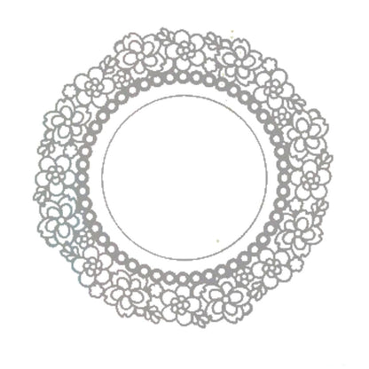 Flower Circle Dies / Suaje Circular de Flores Dados de Corte / Suajes / Troqueles Amy Design