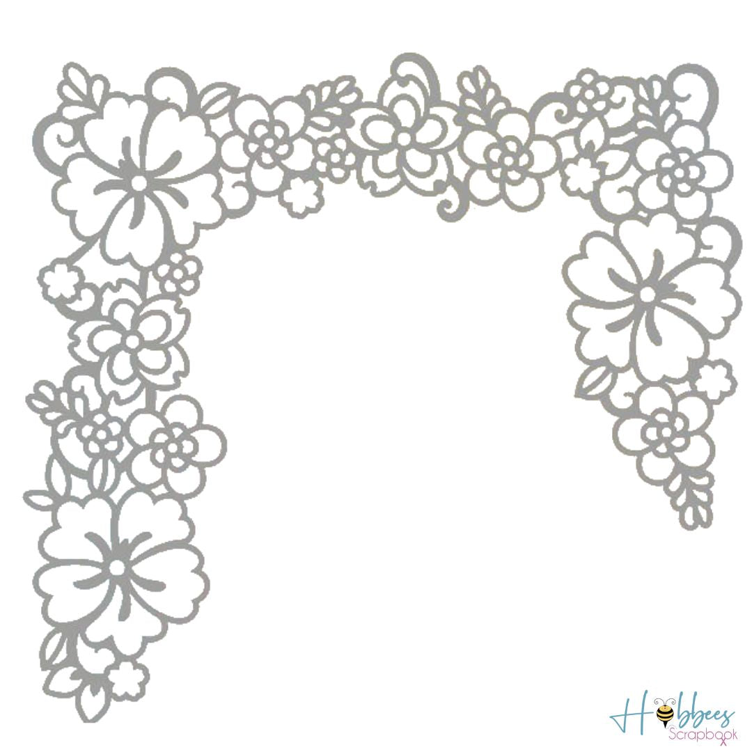 Flower Edge Dies / Suaje Borde Floreado  Amy Design