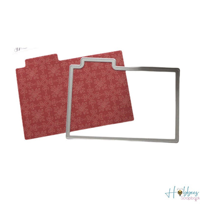 Die Set Tab and Recipe Card / Suaje de Corte para Tarjetas Recetario Descontinuado American Crafts