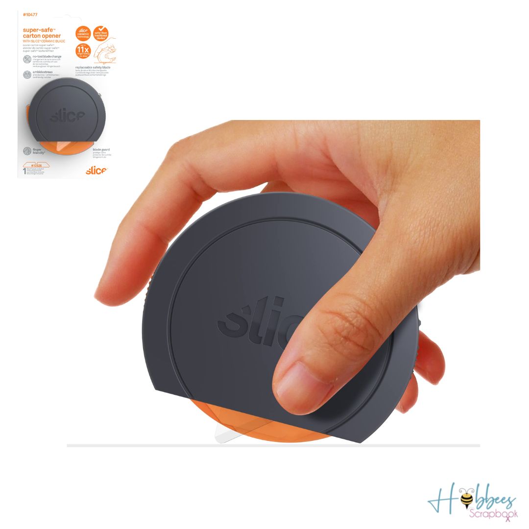 Slice Super-Safe Carton Opener / Cortador Manual de Cartón Tijeras / Cutters Slice