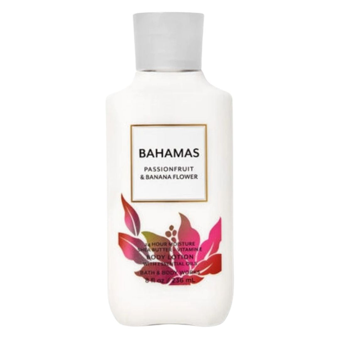 Bahamas Passionfruit &amp; Banana Flower Body Lotion / Loción Corporal Humectante Descontinuado Bath &amp; Body Works