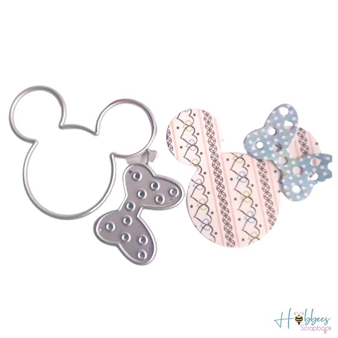 Suaje de Mickey y Minnie Dados de Corte / Suajes / Troqueles Hobbees