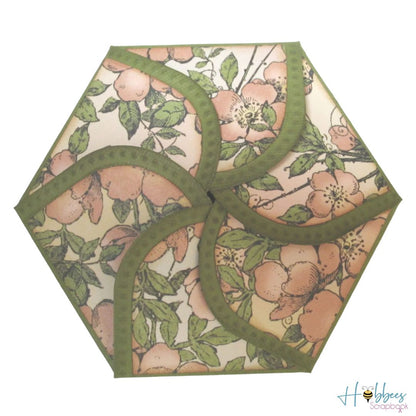 Hexagon Petal Envelope / Cajita Hexagonal Petalos Dados de Corte / Suajes / Troqueles Spellbinders