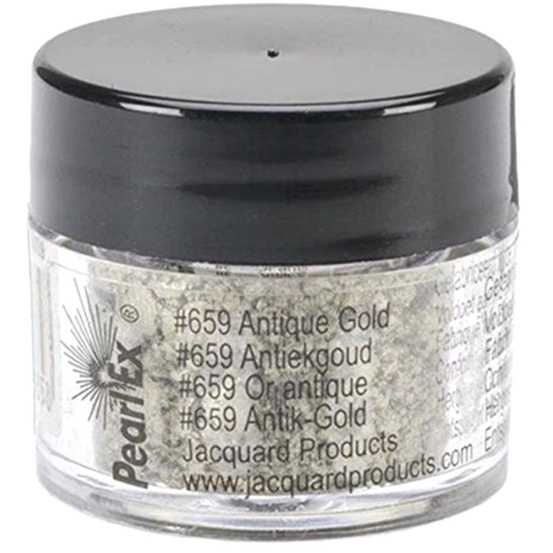 Pearl Ex Antique Gold / Pigmento en Oro Antiguo Pigmentos Jacquard