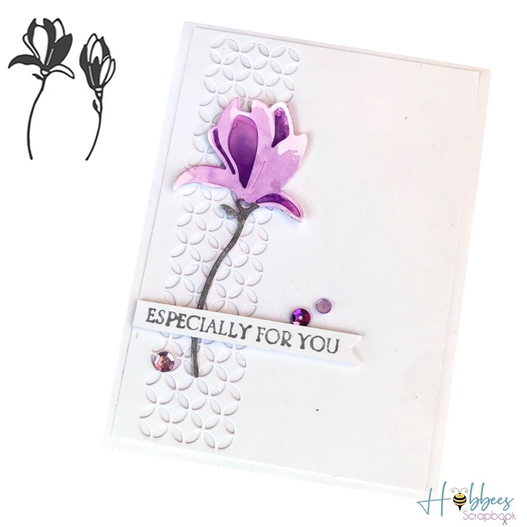 Suajes de Magnolias Dados de Corte / Suajes / Troqueles Hobbees