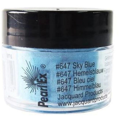 Pearl Ex Sky Blue / Pigmento en Azul Cielo Pigmentos Jacquard