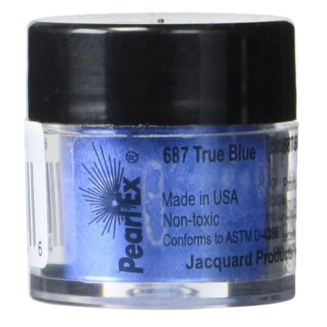 Pearl Ex Sky True Blue / Pigmento en Azul Verdadero Pigmentos Jacquard